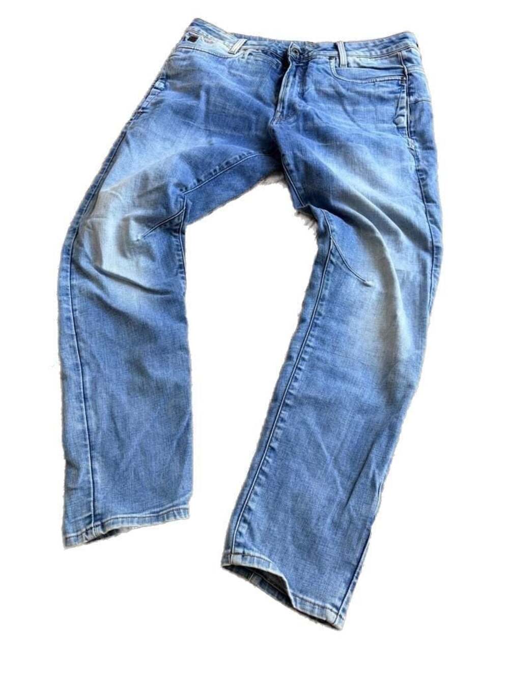 G-Star RAW D-Staq 3D Slim Jeans in Faded Blue 34x32